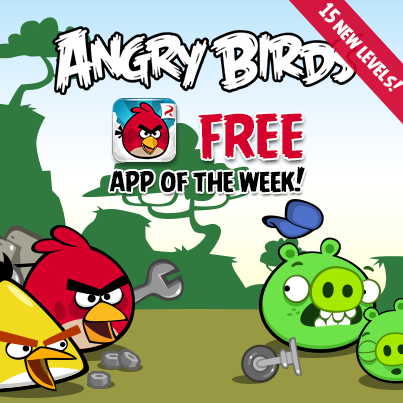 Angry Birds Free on iOS