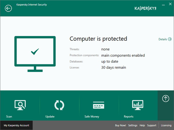 Kaspersky Internet Security 2014 Technical Preview