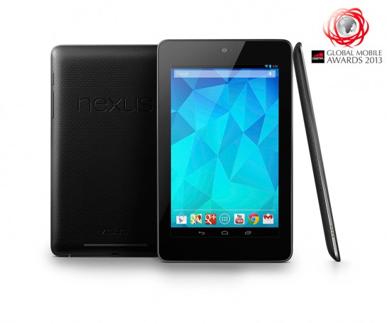 Nexus 7 won Best Mobile Tablet award at MWC 2013