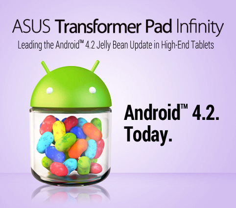 Jelly Bean Update for Transformer Pad Infinity