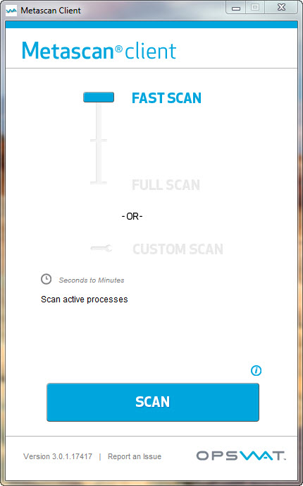 Metascan Client - On-Demand Virus Scanner-01