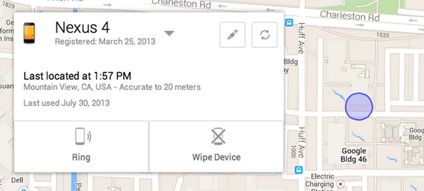 Locate Lost Phone with Android Device Manager