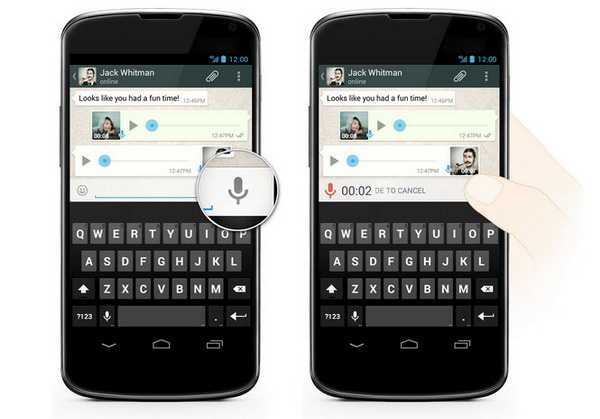 Whatsapp Messenger - Push-to-Talk Voice Messaging