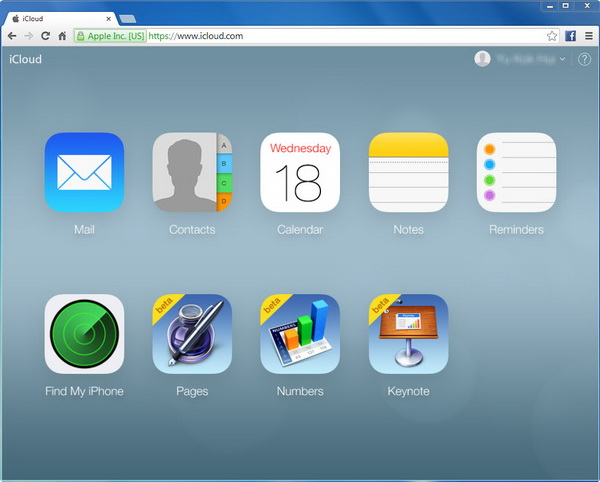 iCloud.com gets iOS 7 Makeover