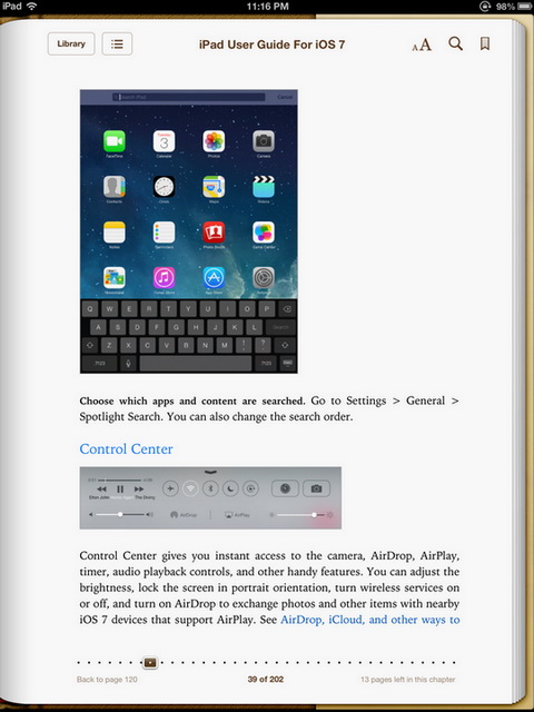 iPad User Guide for iOS 7