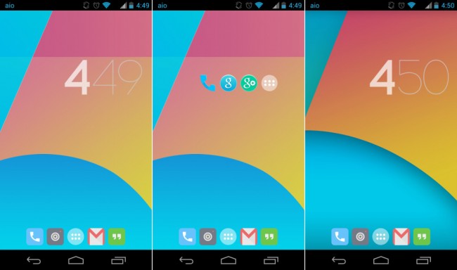 Android 4.4 KitKat Theme