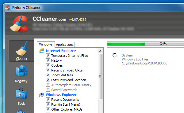 CCleaner v4.07 adds Windows 8.1 Support