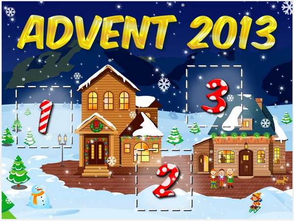 25 Days of Christmas Advent Calendar 2013