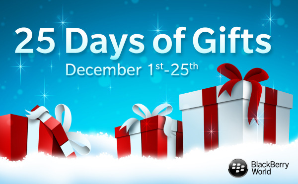 Blackberry World - 25 Days of Gifts