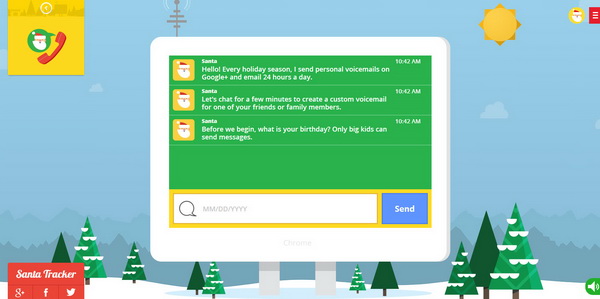 Create Free Personalized Voicemail from Santa