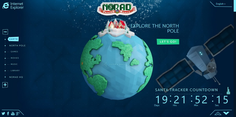 NORAD Tracks Santa 2013