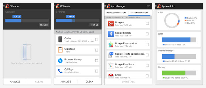 CCleaner for Android Beta