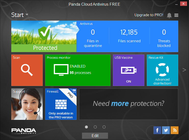 Panda Cloud Antivirus Free 3.0