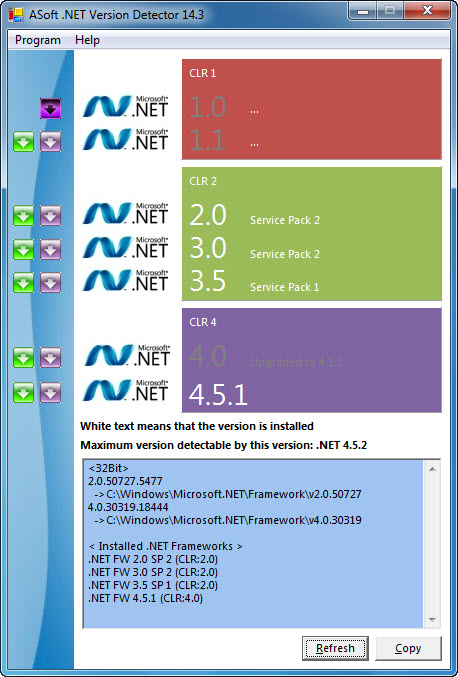 .NET Version Detector