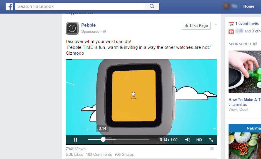 How to Disable Auto Play for Facebook Videos