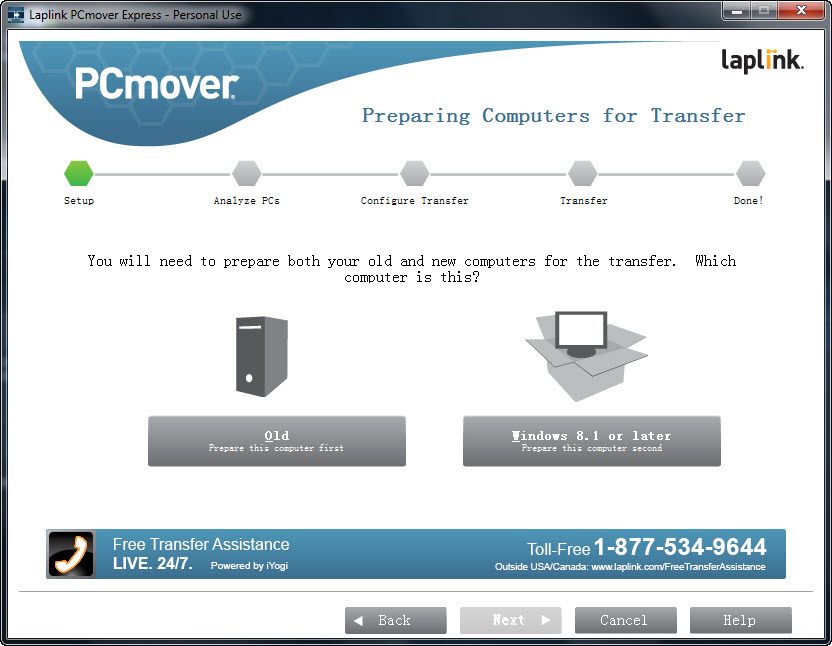PCmover Express - Migrate Data to Windows 10 PC