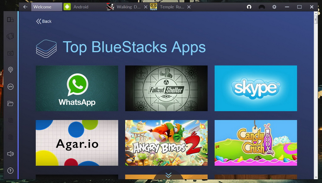 Bluestacks 2 Android Emulator for Windows