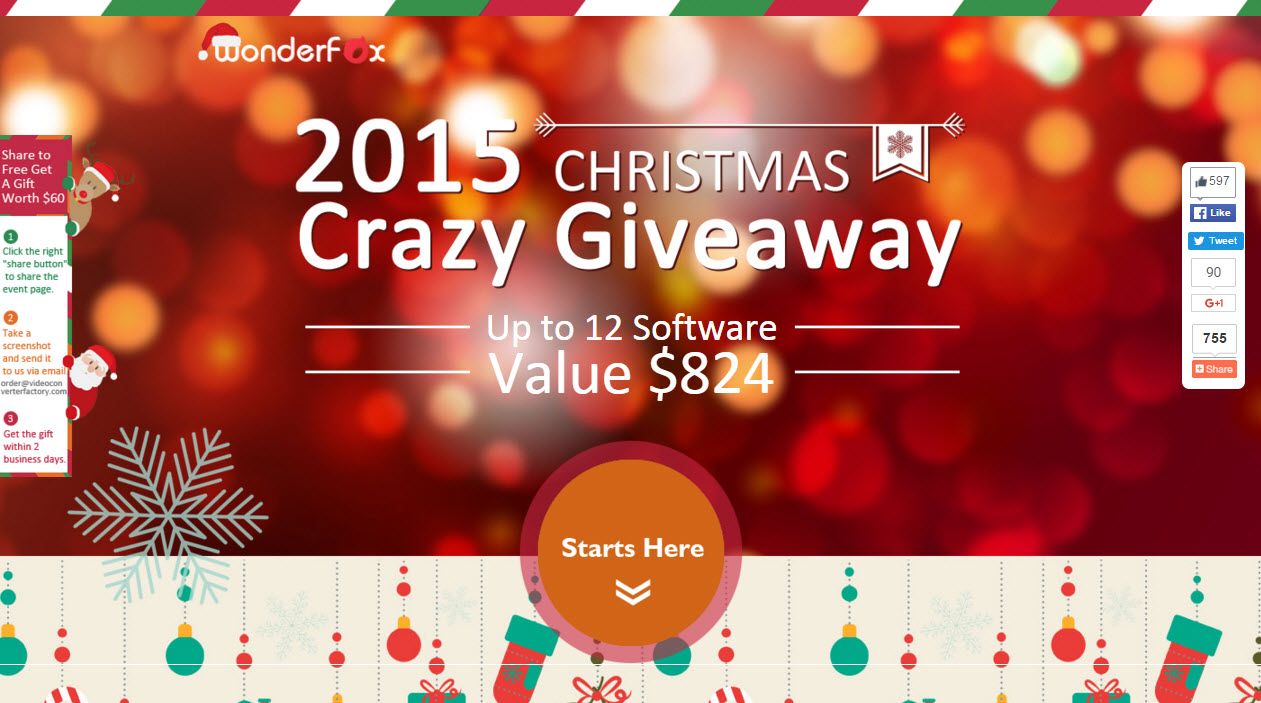 Wonderfox 2015 Free Software License Giveaway