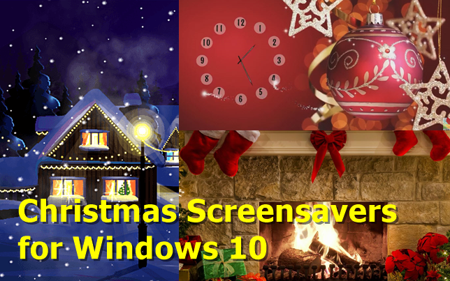 Christmas Screensavers for Windows 10 desktop