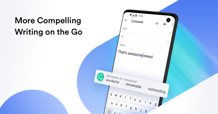 Grammarly Keyboard comes with Synonyms Feature