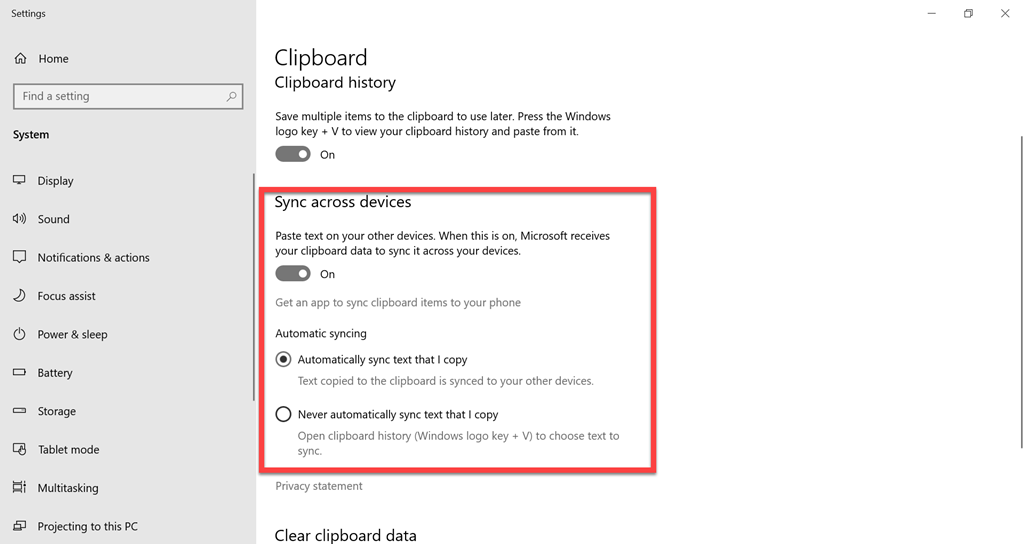 How to copy and paste multiple items using Windows 10 Clipboard